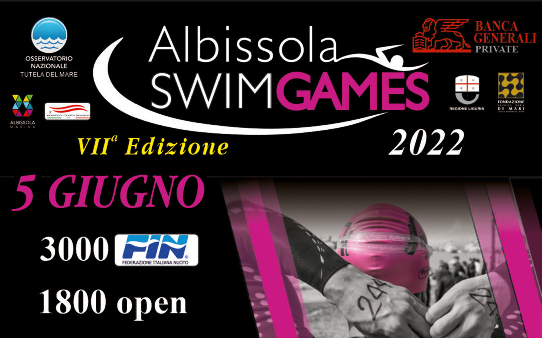 Parte a giugno la VII edizione degli Albissola Swim Games all’insegna dello sport e dell’ambiente