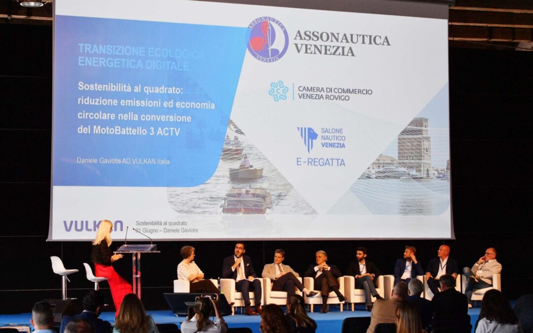 “Transizione ecologica energetica digitale” al Salone Nautico di Venezia