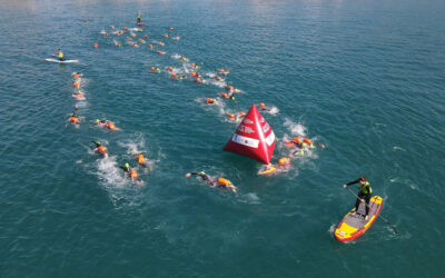 Albissola Swim Games, spettacolo di sport sulla spiaggia: vince l’ingauno Giacomo Strafforello