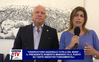 Estratto da GENOVA TV, 11 agosto 2026, intervista di Sara Tagliente al Presidente Roberto Minerdo