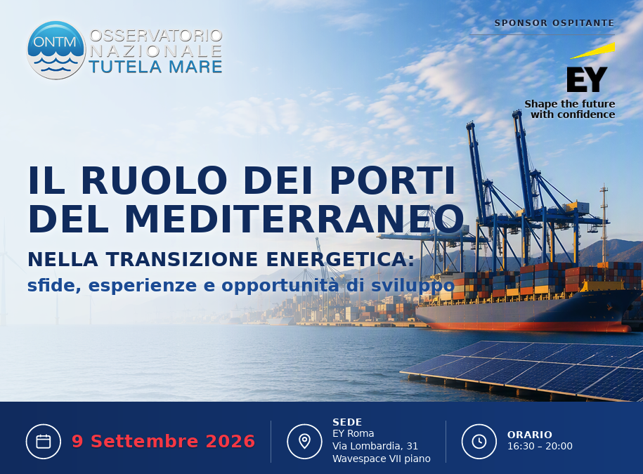 Il ruolo dei porti del Mediterraneo nella transizione energetica – 9 settembre 2026